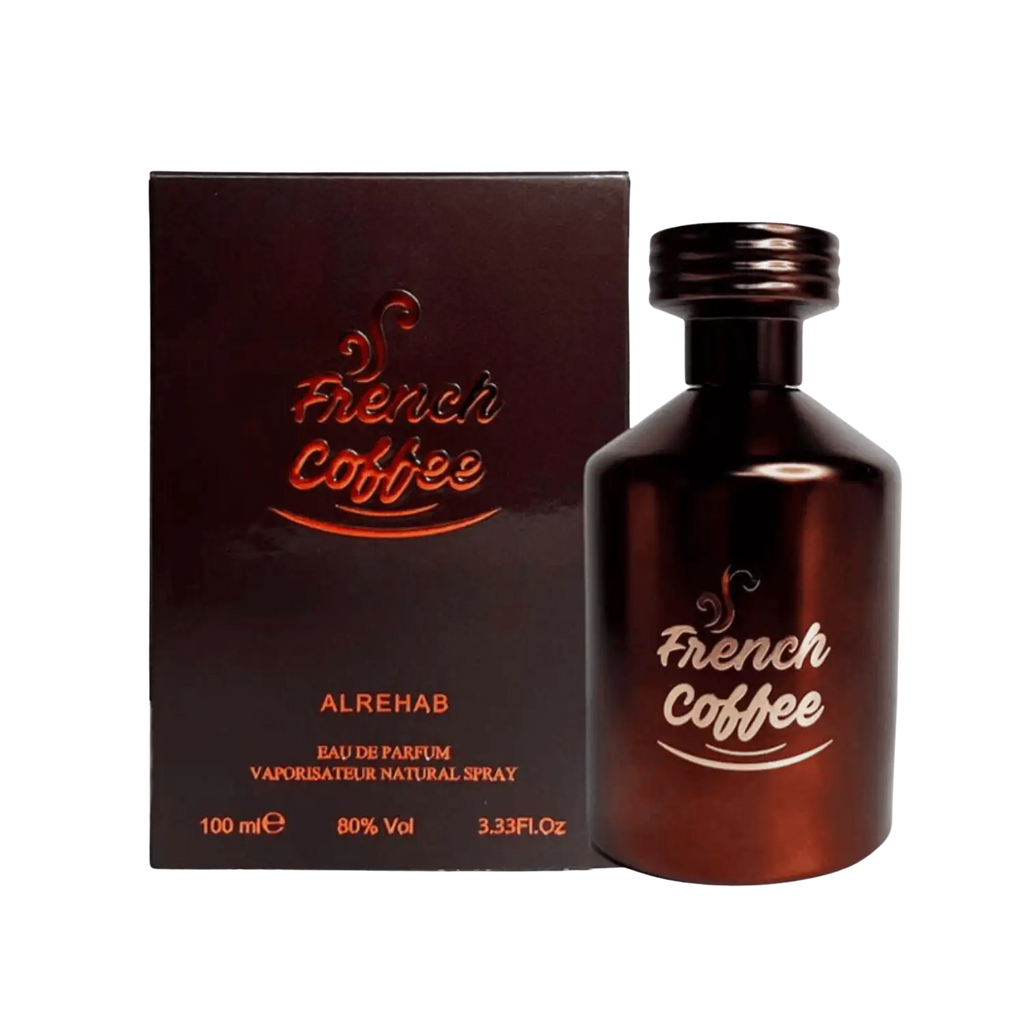 Al Rehab French Coffee Eau De Parfum 100ml – Sweet Coffee, Vanilla and Gourmand Long-Lasting Unisex Fragrance