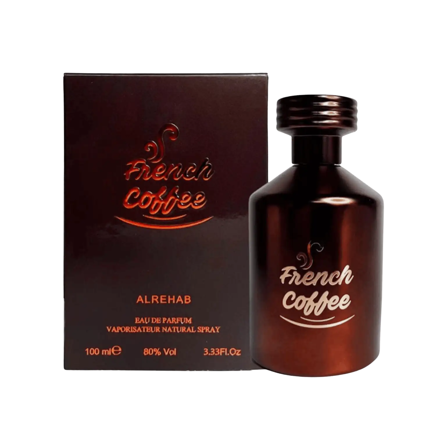 Al Rehab French Coffee Eau De Parfum 100ml – Sweet Coffee, Vanilla and Gourmand Long-Lasting Unisex Fragrance