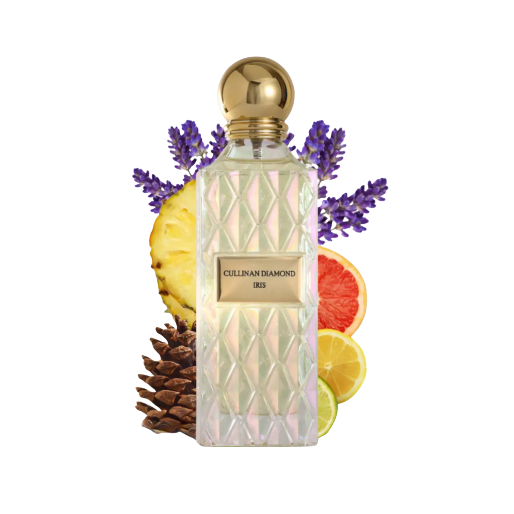 Ibraheem Al Qurashi Cullinan Diamond Iris Extrait De Parfum 200ml – Luxurious Floral and Powdery Long-Lasting Unisex Fragrance
