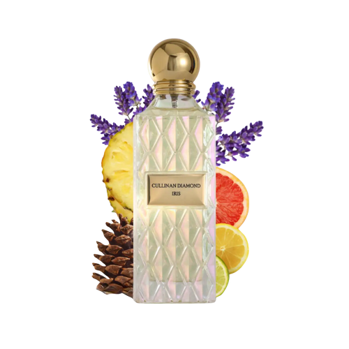 Ibraheem Al Qurashi Cullinan Diamond Iris Extrait De Parfum 200ml – Luxurious Floral and Powdery Long-Lasting Unisex Fragrance