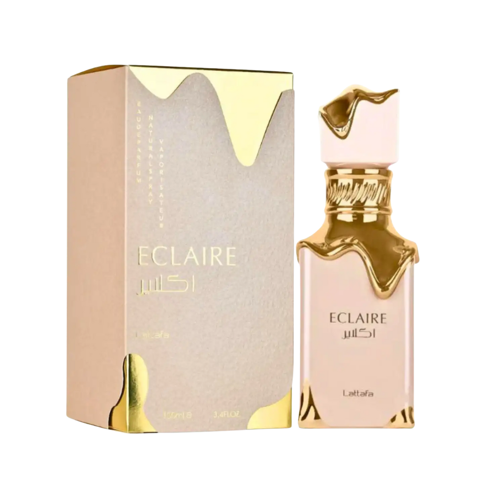 Lattafa Eclaire Eau De Parfum 100ml – Sweet Vanilla and Amber Long-Lasting Unisex Fragrance