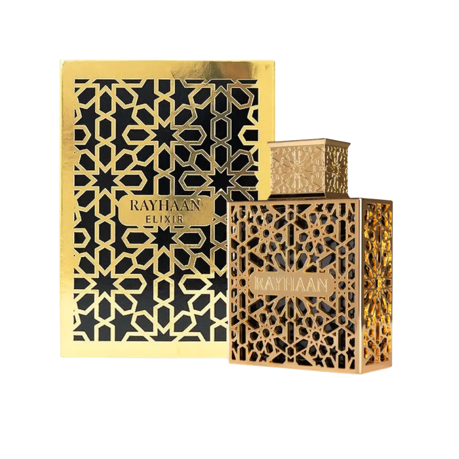 Rayhaan Elixir Eau De Parfum 100ml – Fresh Spicy and Woody Long-Lasting Men’s Fragrance